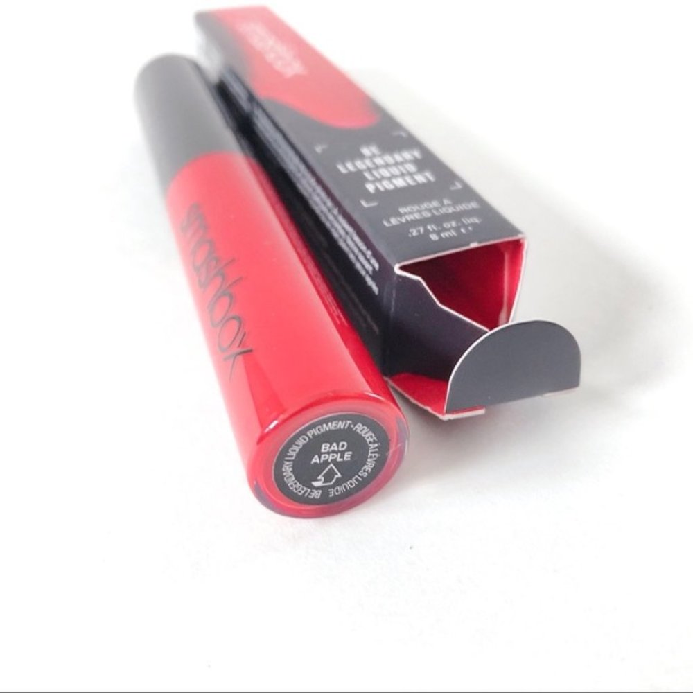 SMASHSBOX Be Legendary Liquid pigment Bad Apple NEW lipstick discontinued - Picture 6 of 11